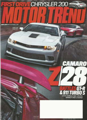 MOTOR TREND 2014 MAY - Z/28 v GT-R v 911 Turbo S, BMW M3 DTM & Z4 GT3 TESTED